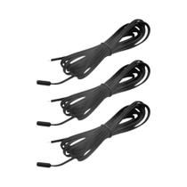 Sonda De Sensor De Temperatura NTC À Prova d'Água 3PCS 10K B3435 Termistor 1M 2M Contato Elétrico