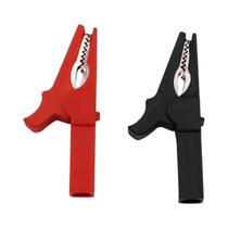 Sonda De Teste De Bateria Com Clipe Jacaré HV De 55MM E Plugue Banana De 4mm Para Multímetro