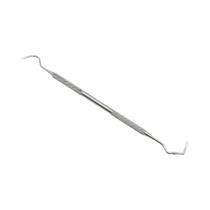 Sonda Exploradora Dental De Duplo Gancho Em Aço Inoxidável, Ferramenta Para Dentistas Para Limpeza E