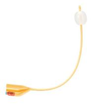 SONDA FOLEY 3VIAS LATEX SILICONIZADO Nº22 30ML UNIDADE - WELL LEAD