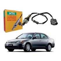 Sonda Lambda Pre Ntk Civic 1.7 Ex 2001 A 2003