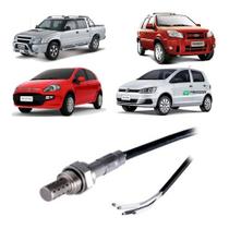 Sonda lambda universal fiat ford gm vw importados 90cm 4 fios pré e pós catalisador