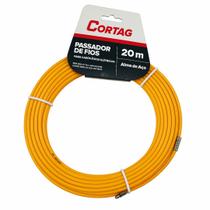 Sonda Passador de Fios Alma Aço 20 metros - Cortag