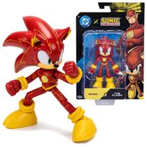 Sonic As Flash Boneco Figura 12 Cm Coleção DC Versus Sonic 5063 Original - Sunny Sonic As Flash Boneco Figura 12 Cm Coleção DC Versus Sonic 5063 Original - Sunny