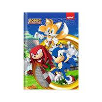 Sonic Caderno 1/4 Capa Dura Brochura 80 Fls Spiral Sonic Caderno 1/4 Capa Dura Brochura 80 Fls Spiral