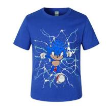 SONIC - CAMISETA Fantasia Infantil Personagens Meninos RAIOS SONIC - CAMISETA Fantasia Infantil Personagens Meninos RAIOS