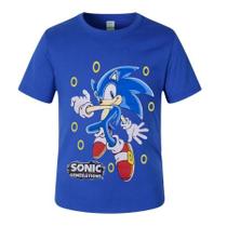 SONIC - CAMISETA Fantasia Infantil Personagens sonic