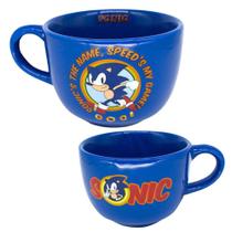 Sonic Caneca De Sopa Cumbuca Porcelana 500Ml Oficial SEGA - Zona Criativa