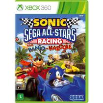 Sonic e SEGA All Stars Racing com Banjo-Kazooie - XBOX 360