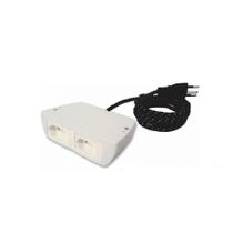 Sonic Fixo Duplo 2Nbr 10A Cabo 1,7M Branco Qtmov
