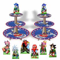 Sonic Mania Kit 2 Baleiros Com 8 Displays De Mesa