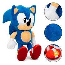 Sonic Pelúcia Macio Brinquedo Presente Menino Original Azul 3492 Sonic Pelúcia Macio Brinquedo Presente Menino Original Azul 3492