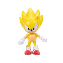 Sonic - personagens colecionaveis com 2,5' - super sonic
