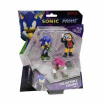 Sonic Prime Netflix Pack 3 Figuras Sonic Amy Dr. Dont 50533 Toyng