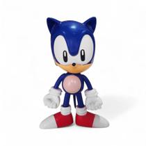 Sonic The Hedgehog Boneco 15cm Articulado Azul Colecionável