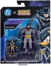 Sonic Warner - 2 Bonecos Articulados - Shadow e Batman Sonic Warner - 2 Bonecos Articulados - Shadow e Batman