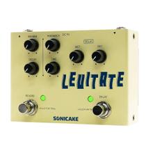 Sonicake levitar pedal duplo stompbox digital atraso e reverb pedal de efeitos de guitarra QDS-02 Sonicake levitar pedal duplo stompbox digital atraso e reverb pedal de efeitos de guitarra QDS-02