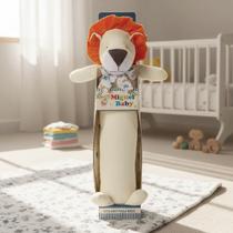 Soninho Rolinho Bebê Fofinho 60cm Pelúcia Antialérgica - Brinquedo e Travesseiro