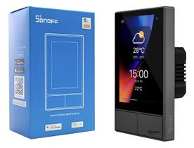Sonoff Nspanel Interruptor Smart Inteligente Wifi Touch 4x2 Black