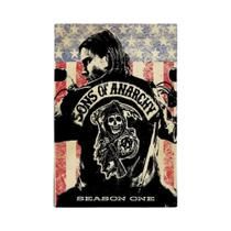 Sons of Anarchy Temporada Clássico Vintage Adesivo De Pôster À Prova D'água Para Café, Bar,