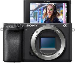 Sony - Alpha A6400 Câmera Fotográfica Digital (Não Acompanha Lentes) - Preto-Ilce-6400/B