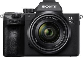 Sony - Alpha A7 Iii Mirrorless Video Camera Com Lentes Fe 28-70 Mm F3.5-5.6 Oss -Ilce7M3K/B