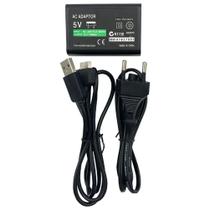 Sony PSV Psvita 1000 Conjunto De Adaptador De Alimentação Do Carregador 3pcs Cabo De Carregamento De