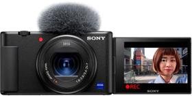 Sony - Zv-1 20.1-Megapixel Câmera Fotográfica Digital Para Vloggers - Preto-Dczv1/B Sony - Zv-1 20.1-Megapixel Câmera Fotográfica Digital Para Vloggers - Preto-Dczv1/B