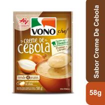 Sopa cremosa VONO Chef Sabor Creme de Cebola 58g Sopa cremosa VONO Chef Sabor Creme de Cebola 58g