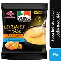 Sopa Cremosa Vono Proteína Sabor Legumes Com Chia 35G