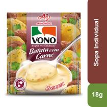 Sopa cremosa VONO Sabor Batata com Carne 18g