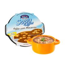Sopa de Feijão com Macarrão Light Sacia 450g Sopa de Feijão com Macarrão Light Sacia 450g