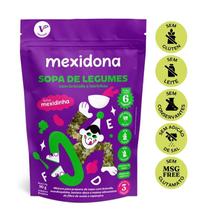 Sopa de legumes com brocolis e letras 90g mexidona