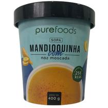 Sopa de Mandioquinha com Noz Moscada Pure Foods 400g Sopa de Mandioquinha com Noz Moscada Pure Foods 400g