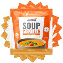Sopa proteica new millen kit 5 saches (40g) - carne