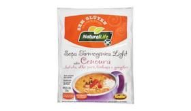Sopa termogênica sabor cenoura, batata, alho poró, linhaça e gengibre Natural Life 20g