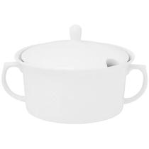 Sopeira com Tampa Coup White 2 Litros Oxford Sm019001 Sopeira com Tampa Coup White 2 Litros Oxford Sm019001