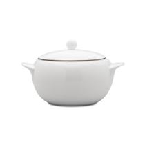 Sopeira com tampa em porcelana Strauss Silver 3,5 litros