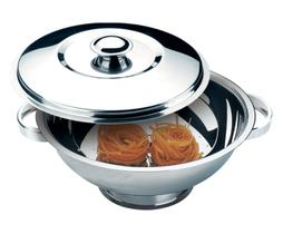 Sopeira Inox 2 L Com Tampa e Alça Cozinha Panelas Zanella