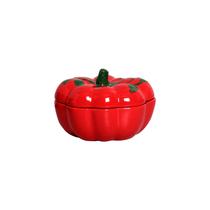 Sopeira Pequena Cerâmica Tomate Vermelho 15cm - Scalla