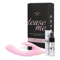 Sophie Tease Me Kit Gel de massagem SO Intense + Vibrador Rabbit Sophie Tease Me Kit Gel de massagem SO Intense + Vibrador Rabbit