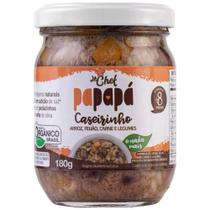 Sopinha Caseirinho Papapá La Chef Orgânico Arroz, Feijão, Carne e Legumes 180g Sopinha Caseirinho Papapá La Chef Orgânico Arroz, Feijão, Carne e Legumes 180g