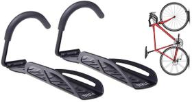 Soporte de pared para bicicleta Dirza con gancho de goma, capacidad de 30 kg Soporte de pared para bicicleta Dirza con gancho de goma, capacidad de 30 kg