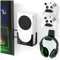 Soporte de pared TotalMount para Xbox Series S con soportes para controles