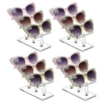 Soporte Expositor para Gafas MOOCA Acrílico de 3 Niveles, 5 cm de Altura, para Anteojos de Sol