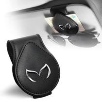 Soporte para Gafas de Sol para Auto de Cuero HAPIZWLU