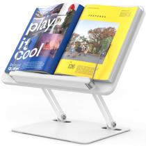 Soporte para libros BESIGN BS01 ajustable para tablet y laptop blanco