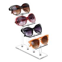 Soporte para Montura de Gafas MOOCA Acrílico Premium de 4 Niveles, 23 cm