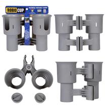 Soporte RoboCup para Bebidas, Cañas de Pescar, Bote y Silla de Playa