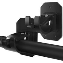Soportes para Barra de Cortina Codoule 2 Piezas Negro Sin Taladro Plástico y Acero Soportes para Barra de Cortina Codoule 2 Piezas Negro Sin Taladro Plástico y Acero
